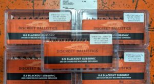 8.6 Blackout Subsonic Load Hunting/Self Defense