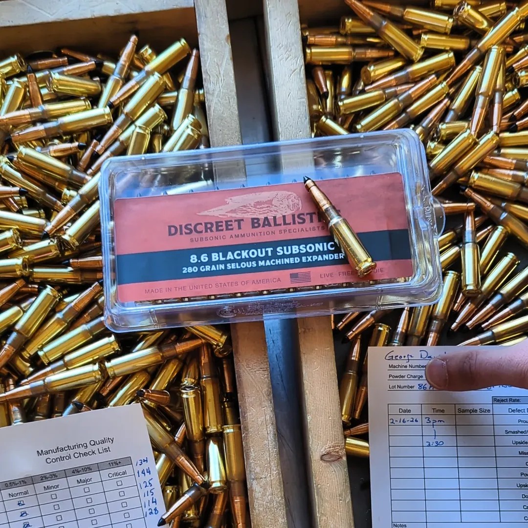 8.6 Blackout Subsonic Load Hunting/Self Defense