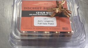 121gr 9mm Selous Ammunition (20 Rounds)